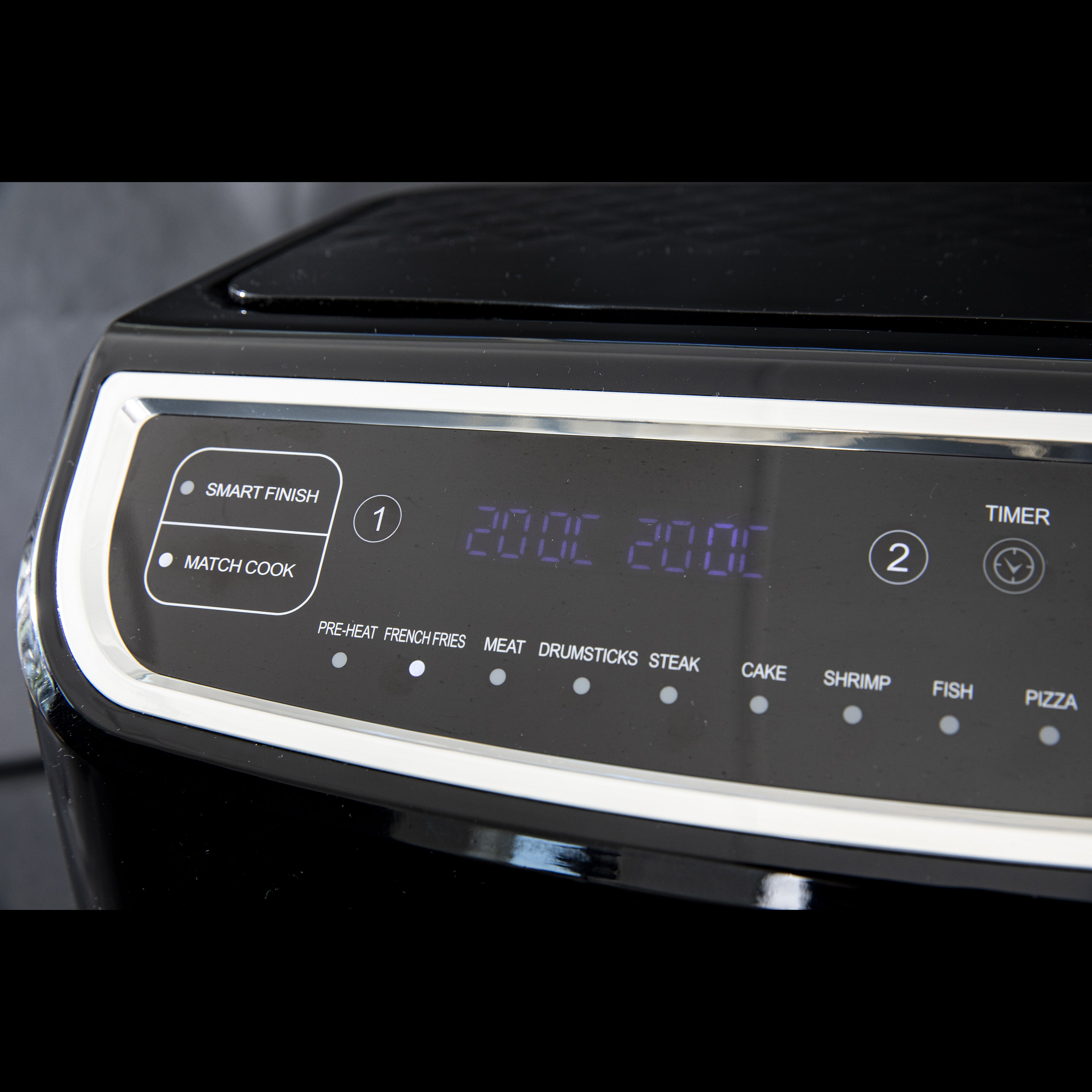 Gastronoma 18290003 - Dubbele vetarme airfryer